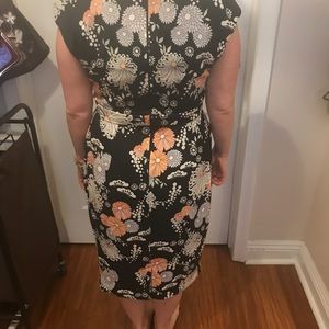 Asos floral print dress